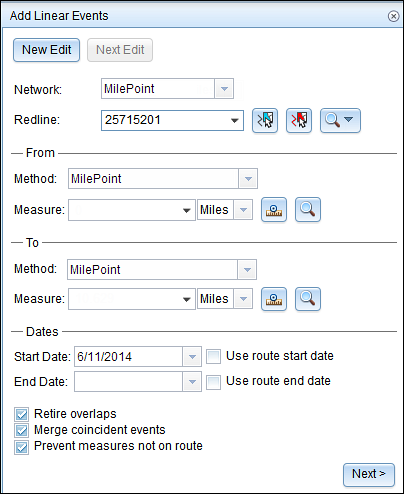 Complete the From and To methods and measures Complete the From and To methods and measures