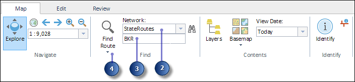 Find Route in Event Editor Find Route in Event Editor